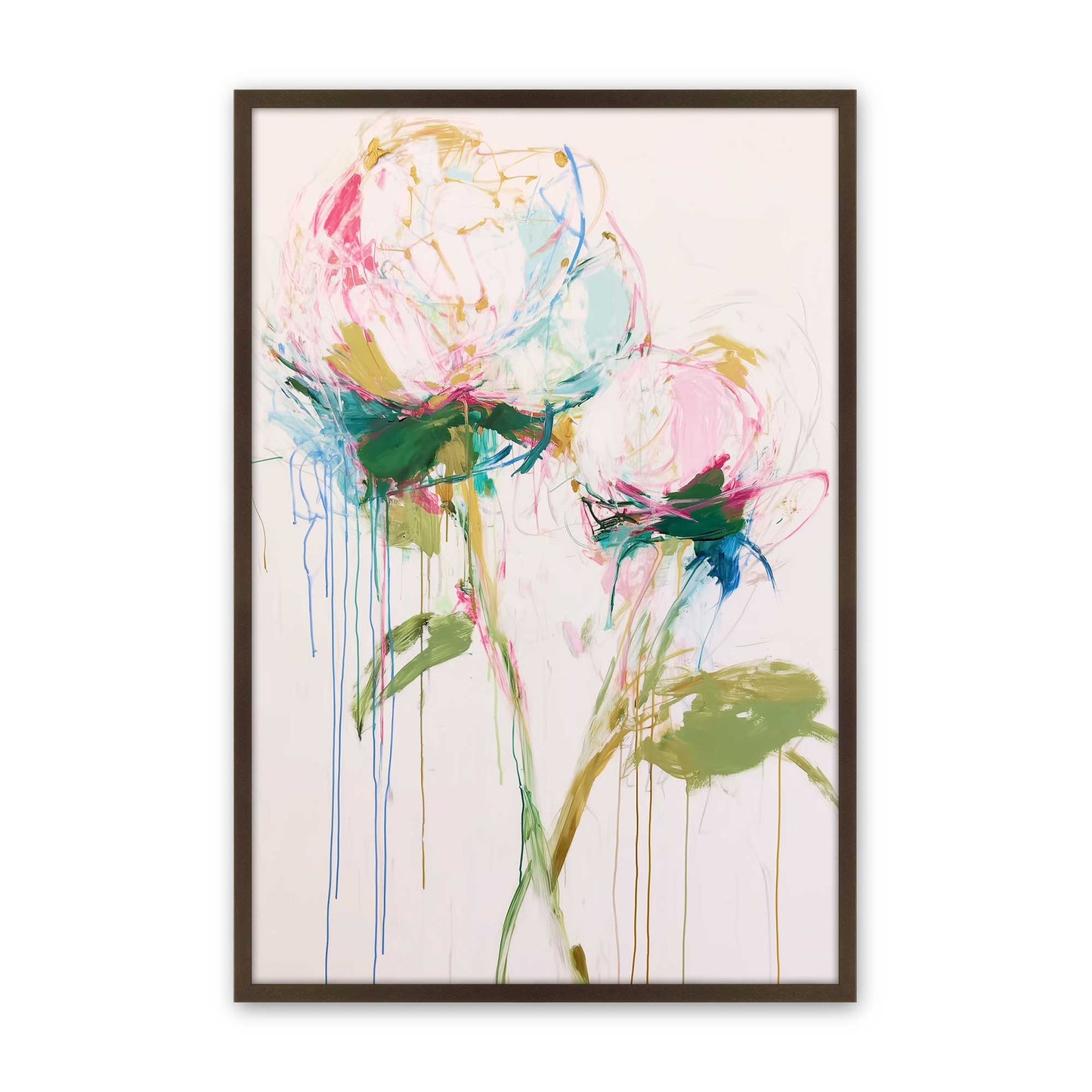 [Color:Belvinder Brown], Picture of art in a Belvinder Brown frame