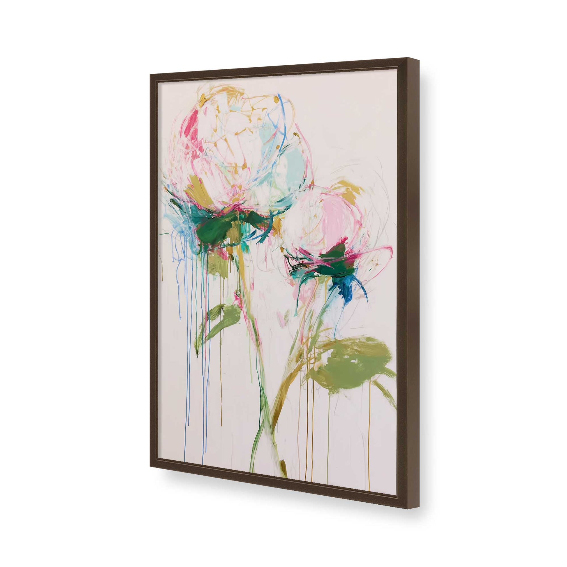 [Color:Belvinder Brown], Picture of art in a Belvinder Brown frame of the corner