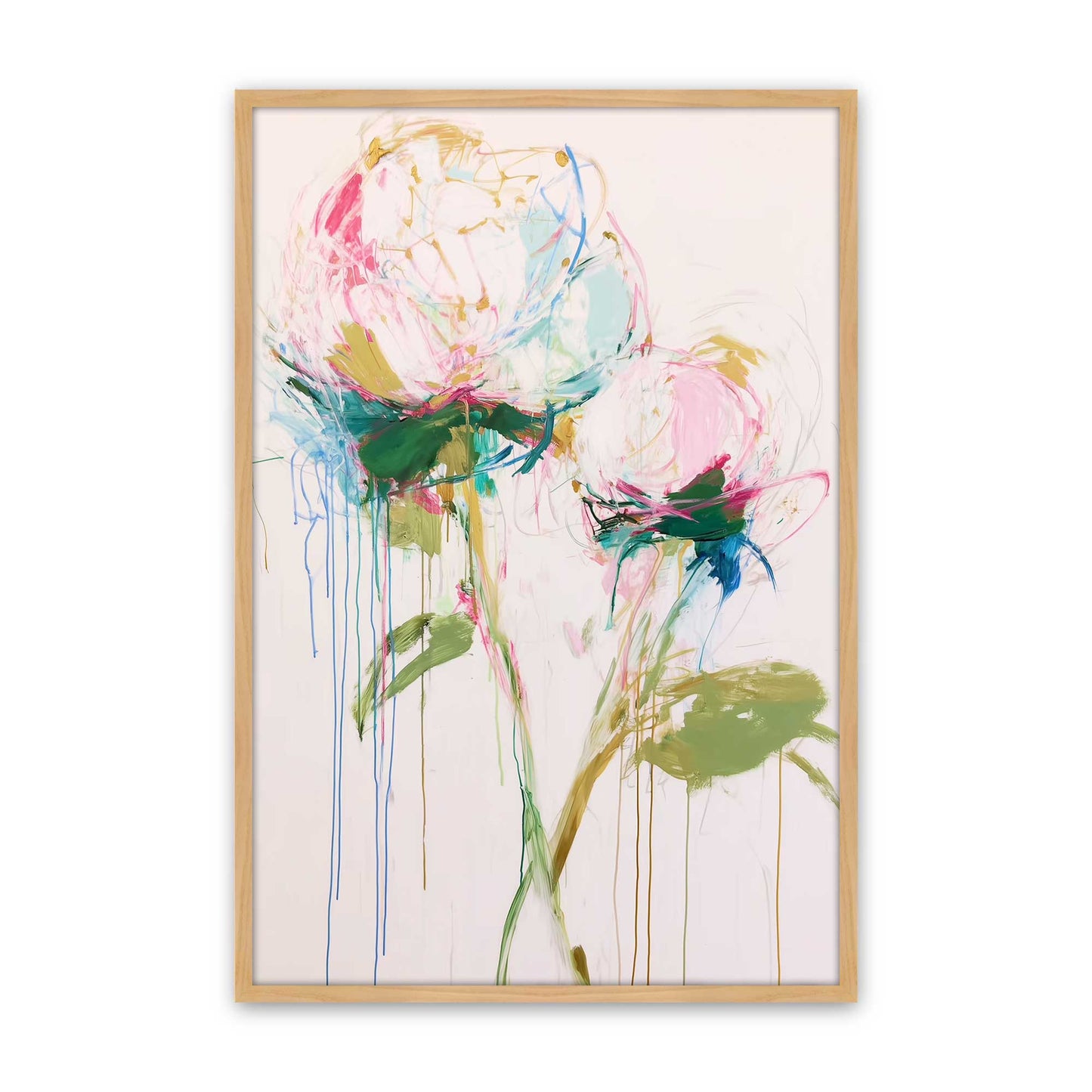 [Color:American Maple], Picture of art in a American Maple frame