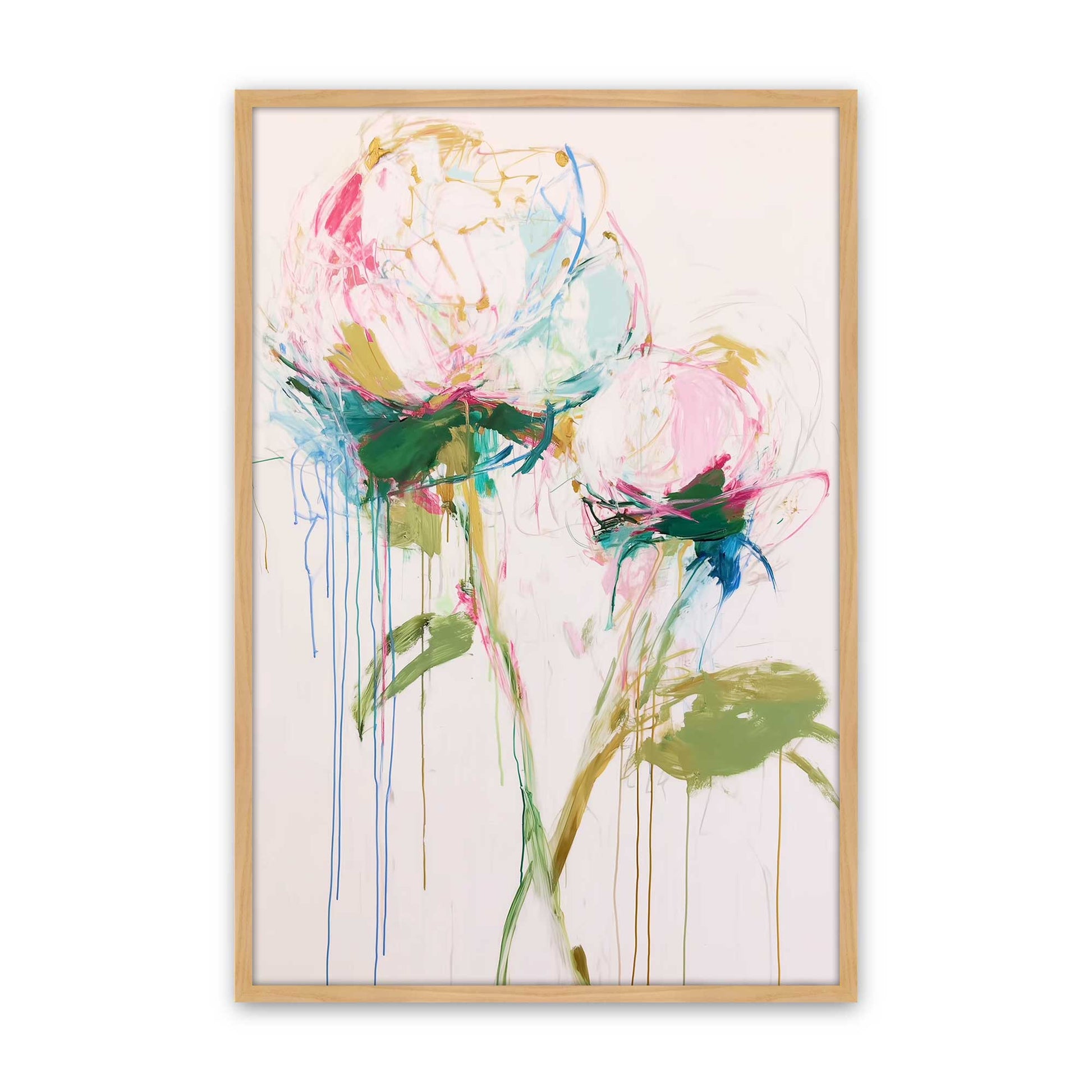 [Color:American Maple], Picture of art in a American Maple frame