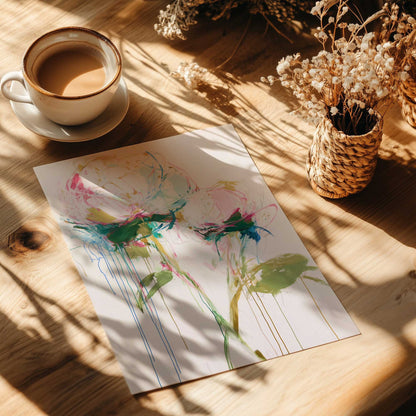 [Color:Rolled Print], Picture of close up of art