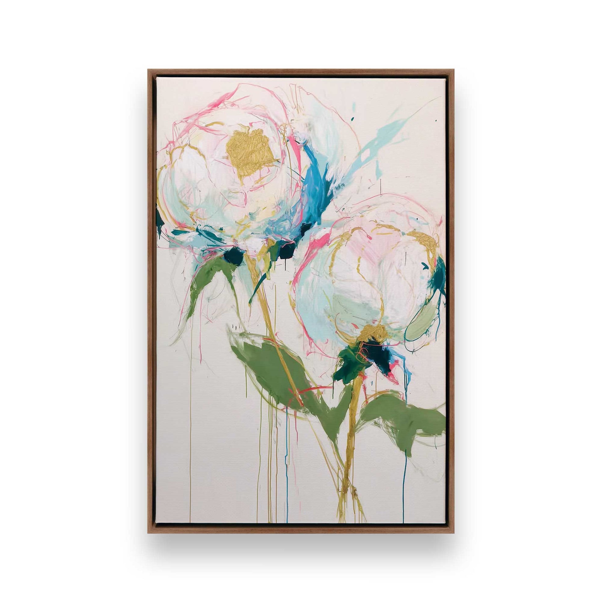 [Color:Walnut], Picture of art in a Walnut frame
