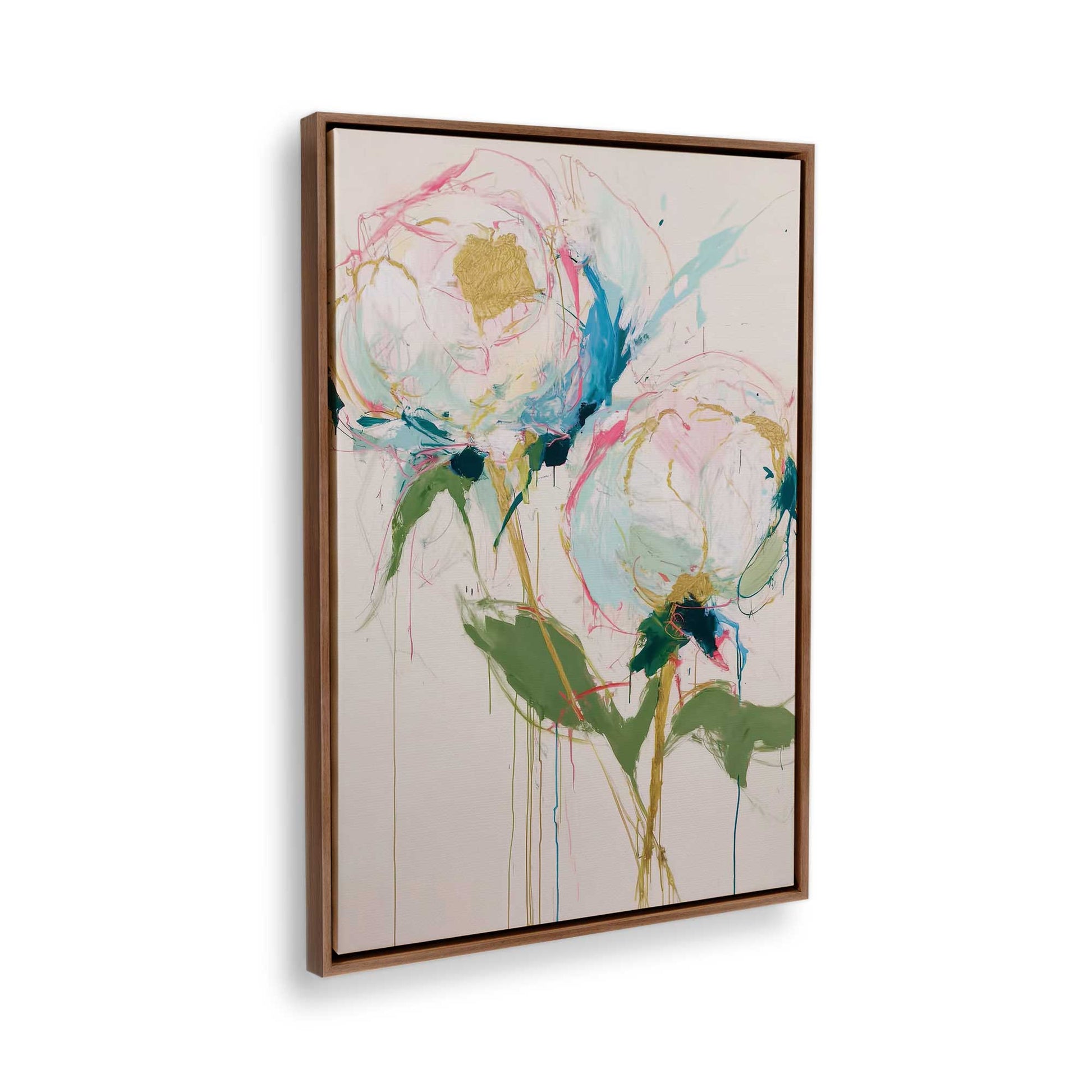[Color:Walnut], Picture of the corner of the art