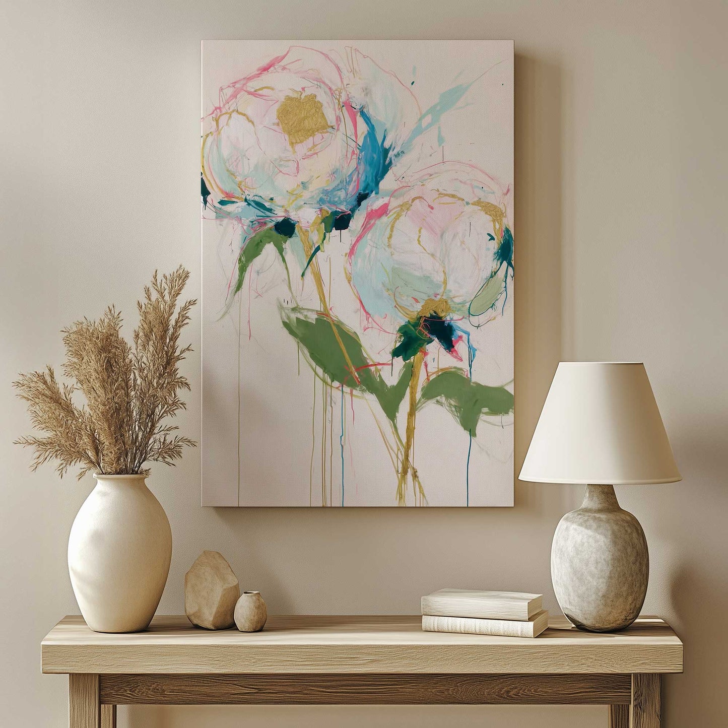 Picture of art in a room