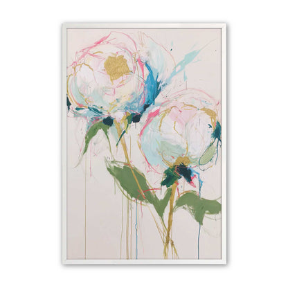 [Color:Opaque White], Picture of art in a Opaque White frame