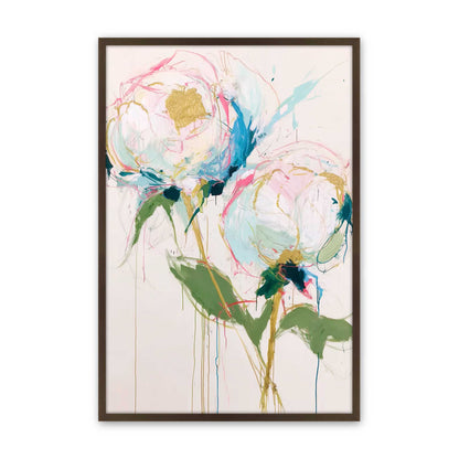 [Color:Brown], Picture of art in a Brown frame