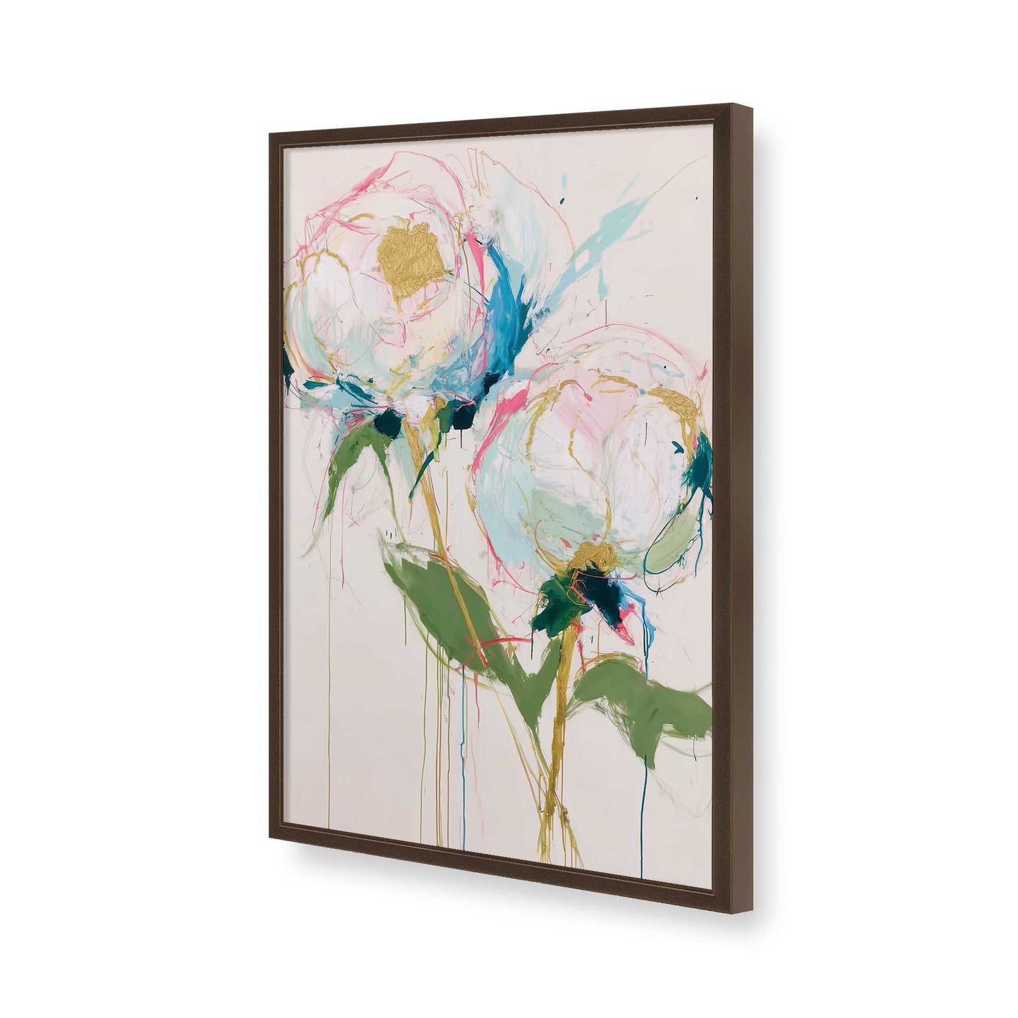 [Color:Belvinder Brown], Picture of art in a Belvinder Brown frame of the corner