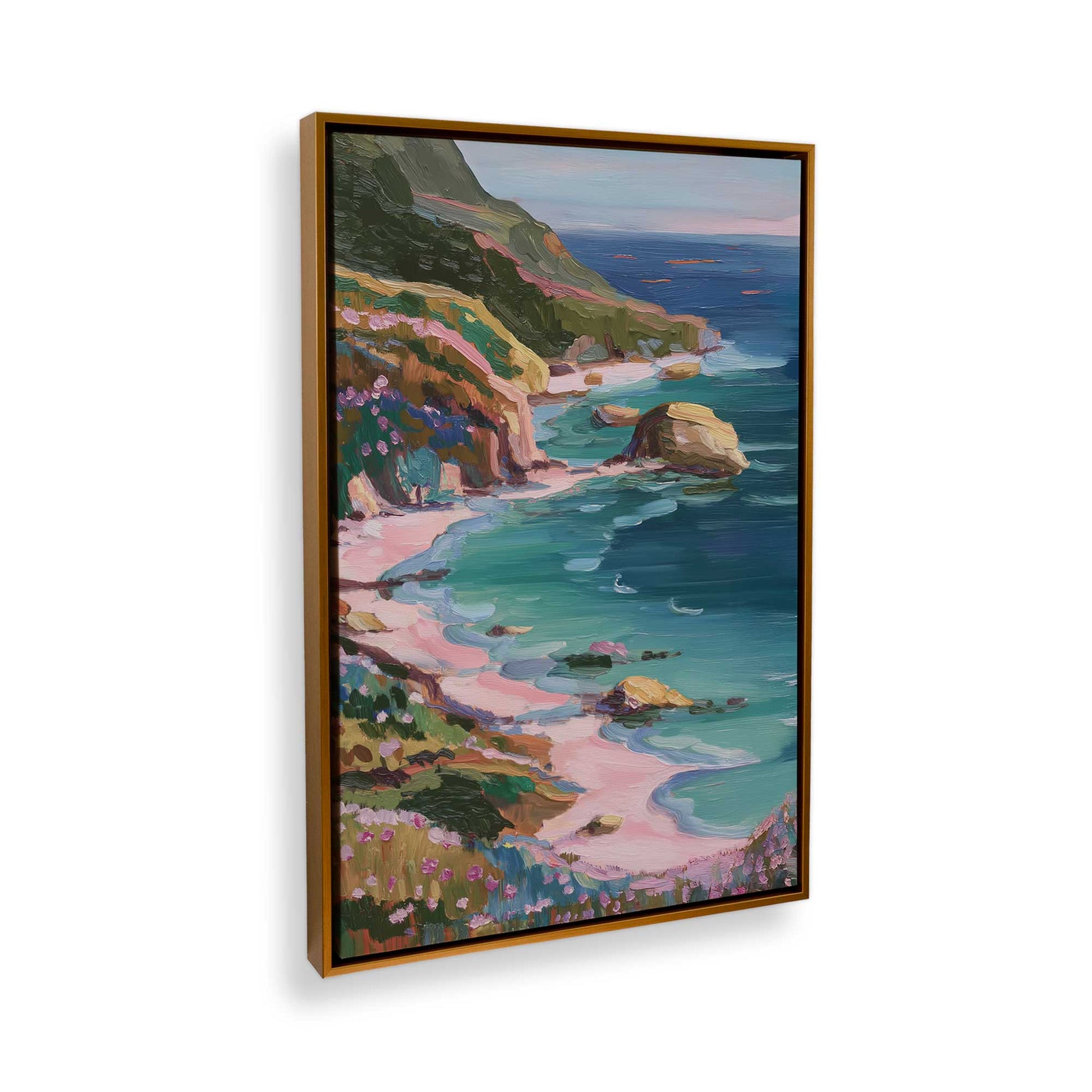 [Color:Polished Gold], Picture of the corner of the art