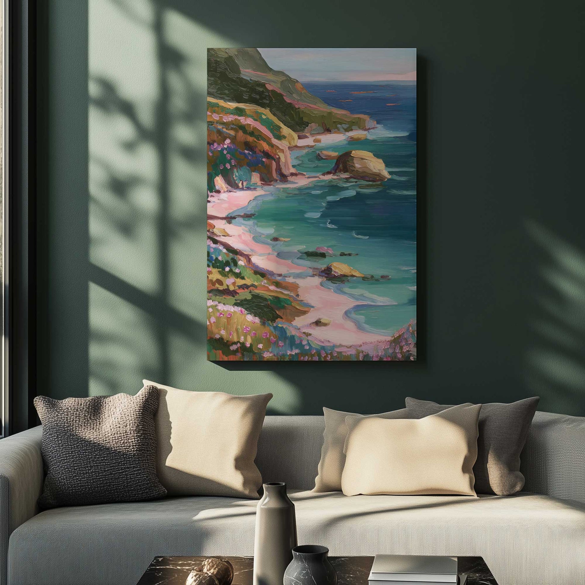 Picture of art in a room