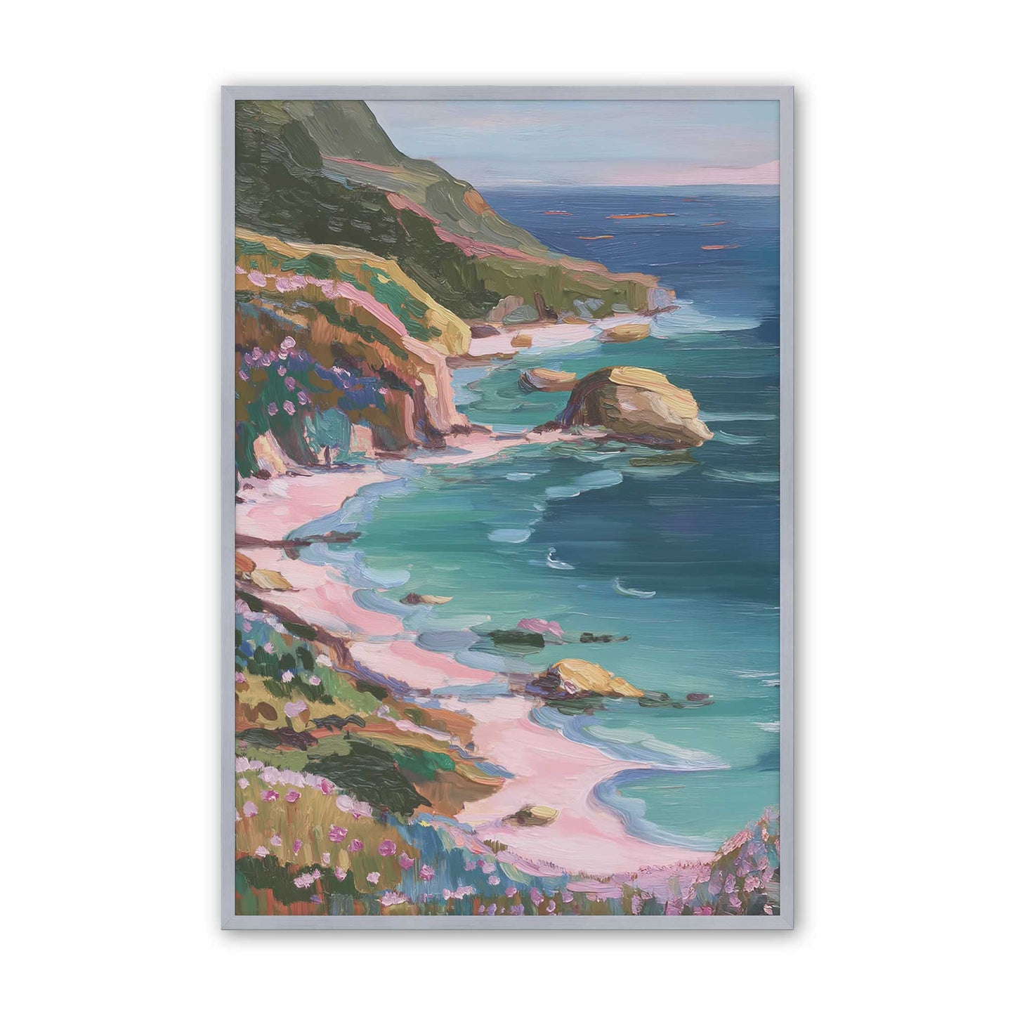 [Color:Polished Chrome], Picture of art in a Polished Chrome frame