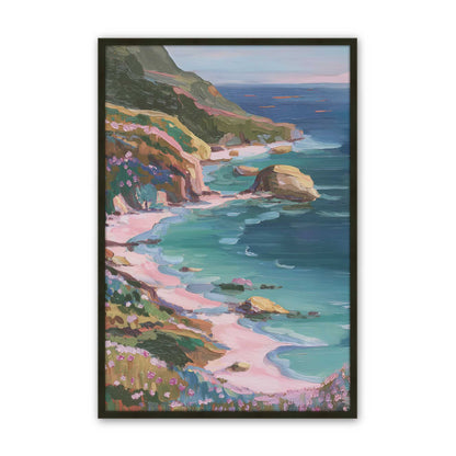 [Color:Satin Black], Picture of art in a Satin Black frame