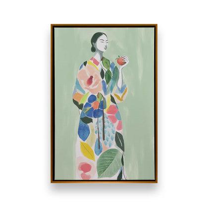 [Color:Polished Gold], Picture of art in a Polished Gold frame