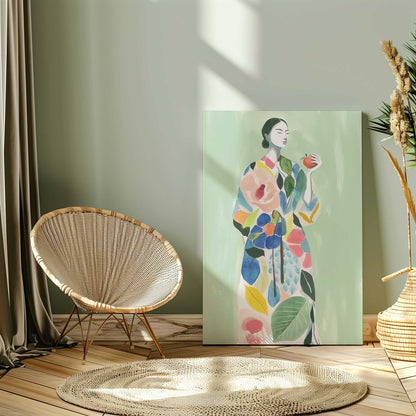 Picture of art in a room