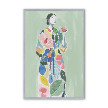 [Color:Polished Chrome], Picture of art in a Polished Chrome frame