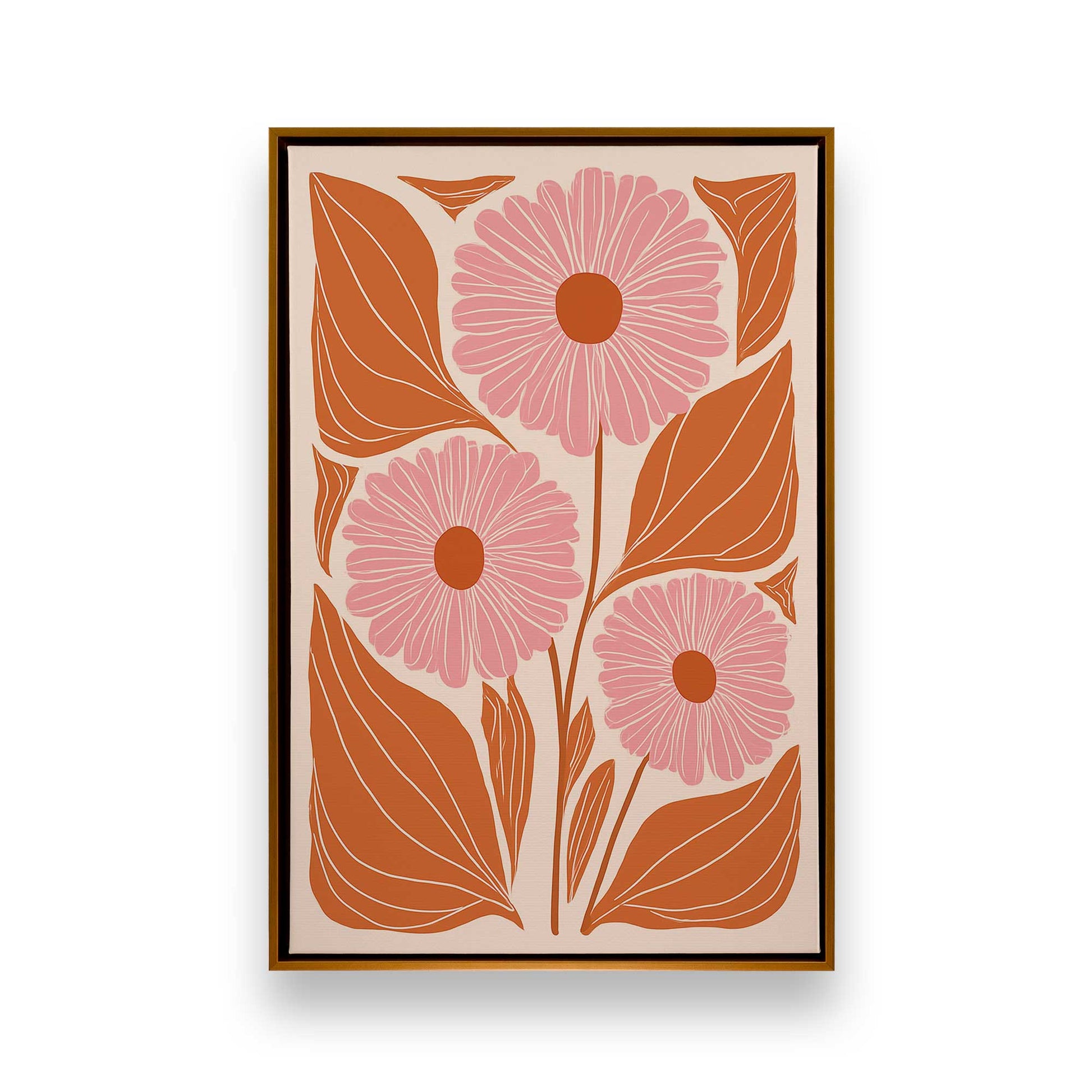 [Color:Polished Gold], Picture of art in a Polished Gold frame
