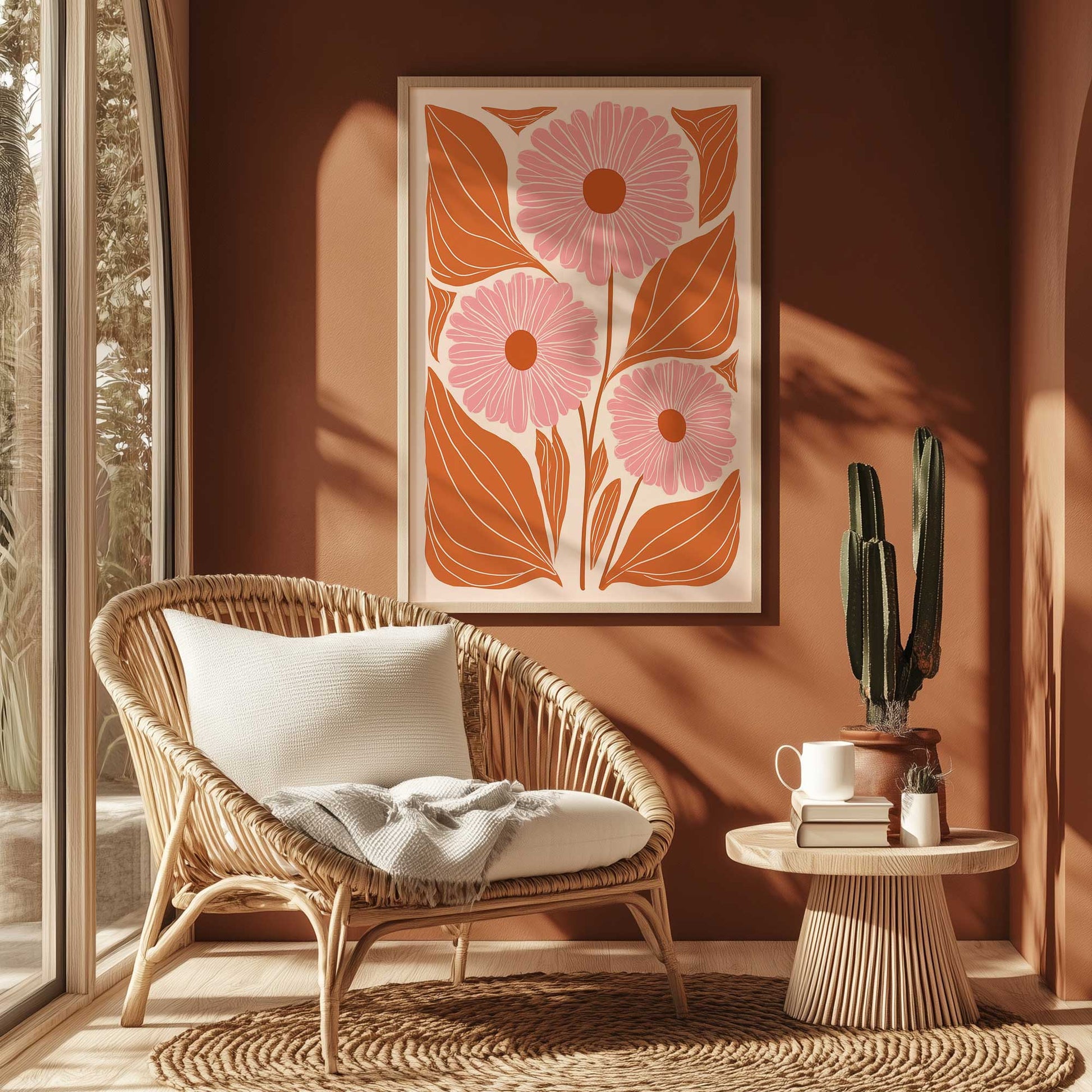 Picture of art in a room