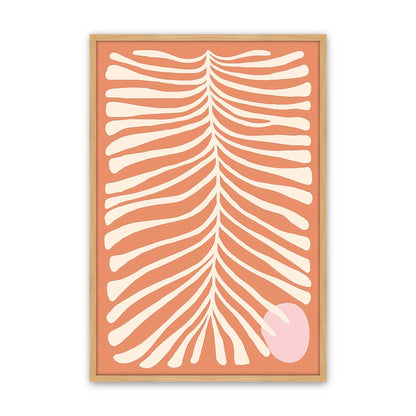 [Color:American Maple], Picture of art in a American Maple frame