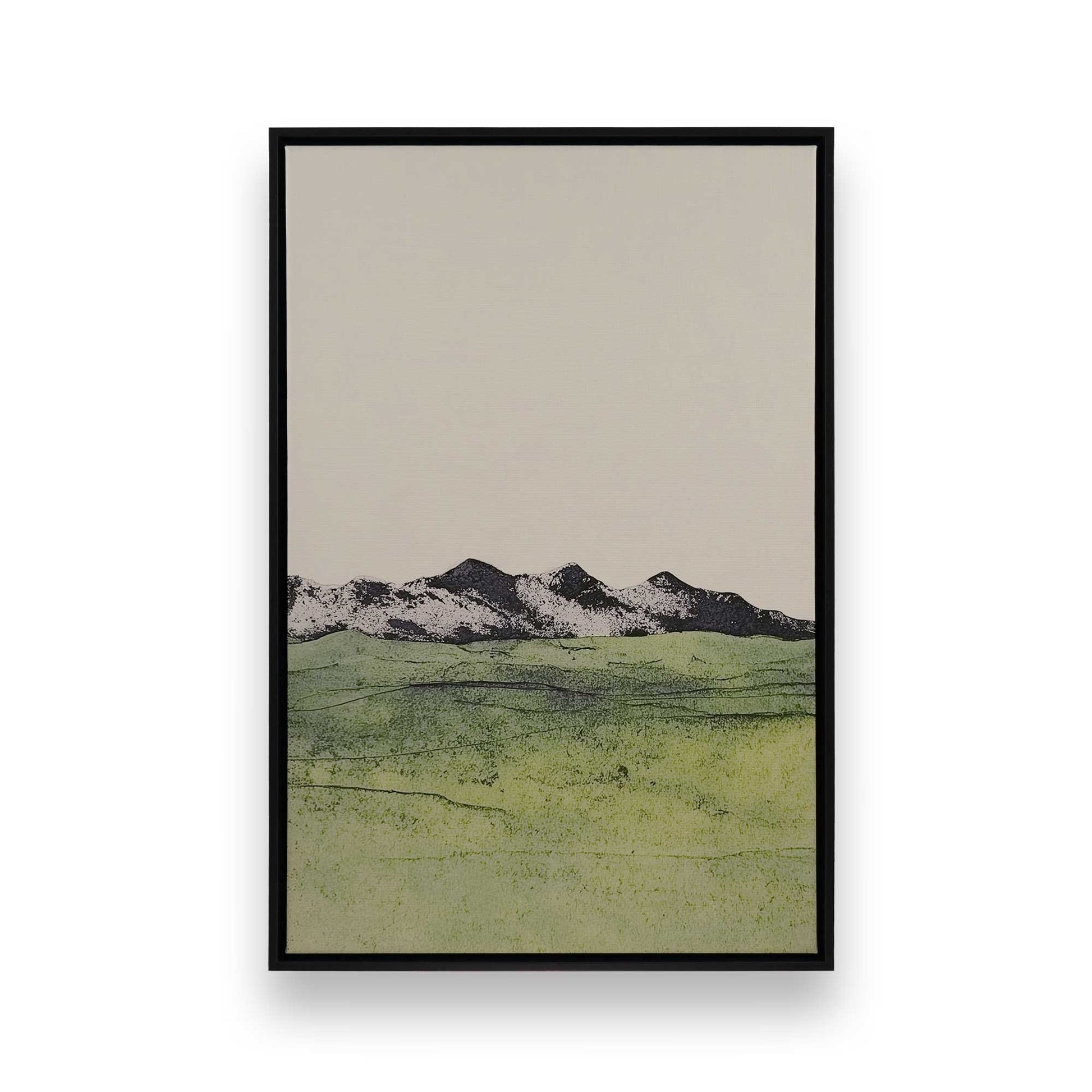 [Color:Satin Black], Picture of art in a Satin Black frame