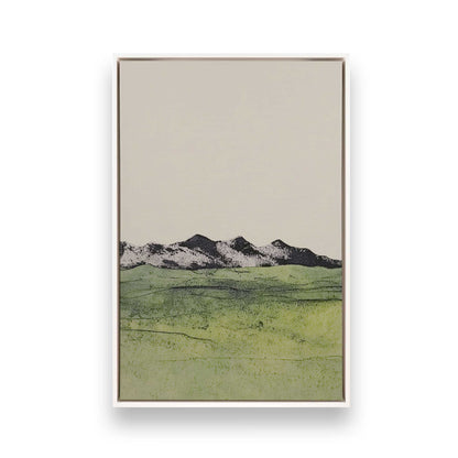 [Color:Opaque White], Picture of art in a White frame