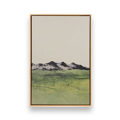 [Color:American Maple], Picture of art in a American Maple frame