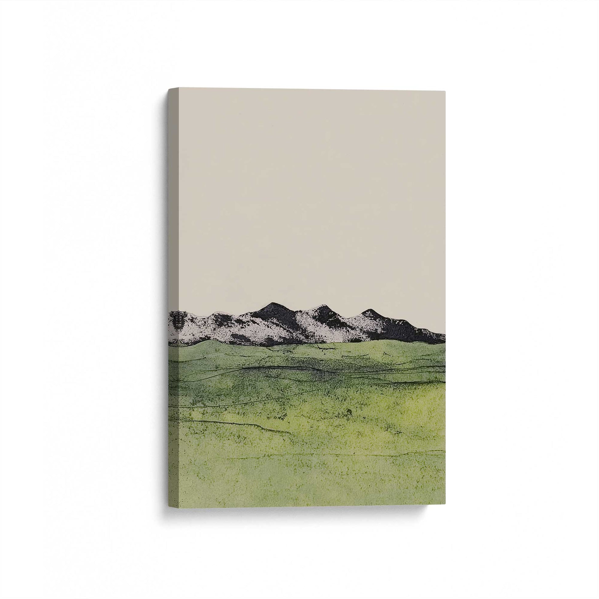 [Color:Stretched Canvas], Picture of art at an angle