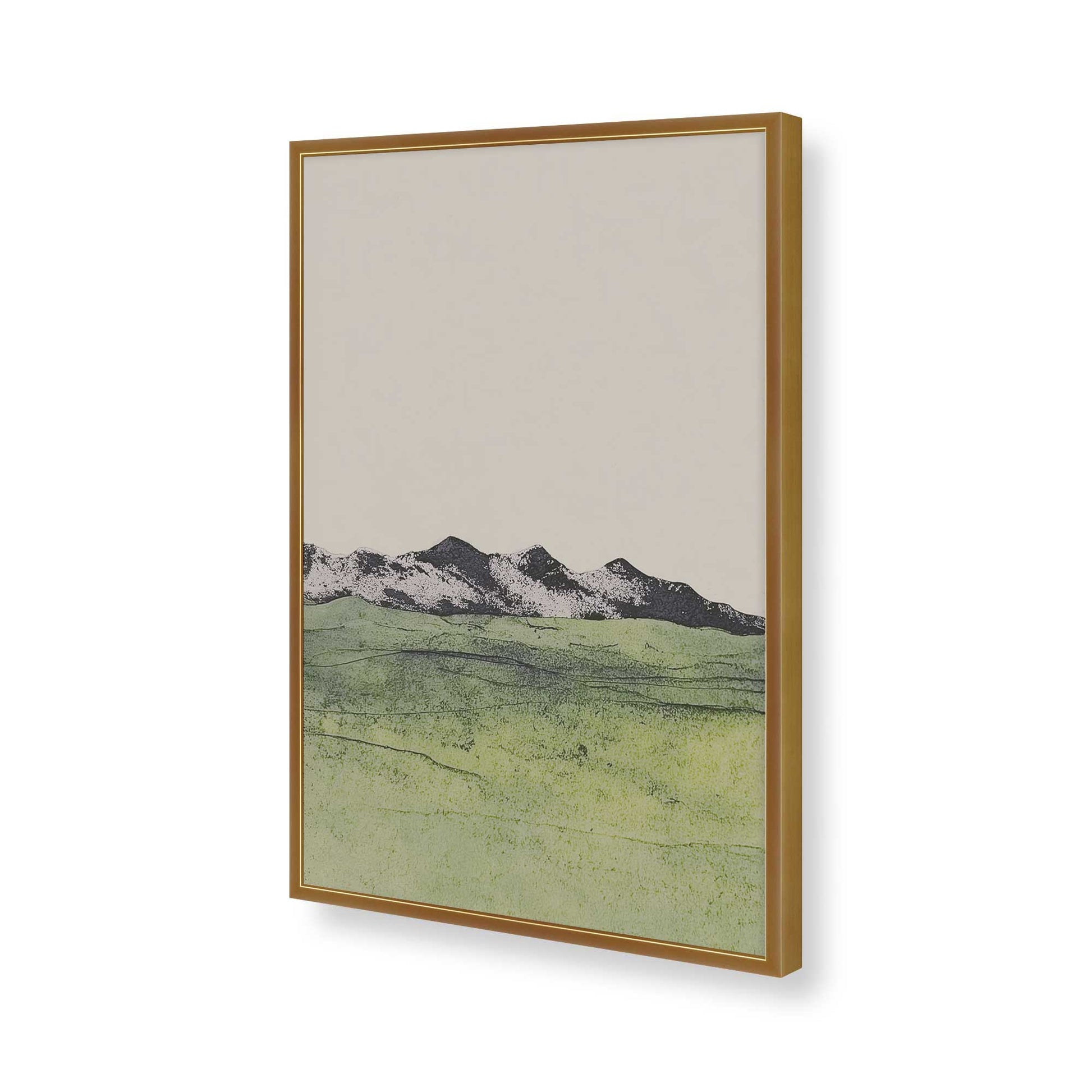 [Color:Polished Gold], Picture of art in a Polished Gold frame of the corner