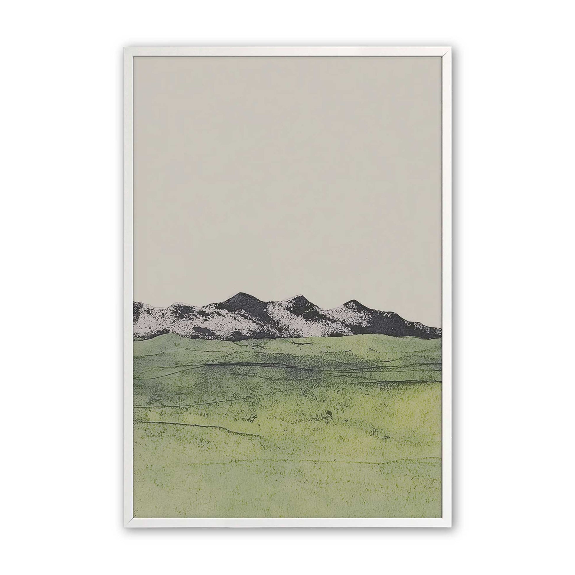 [Color:Opaque White], Picture of art in a Opaque White frame