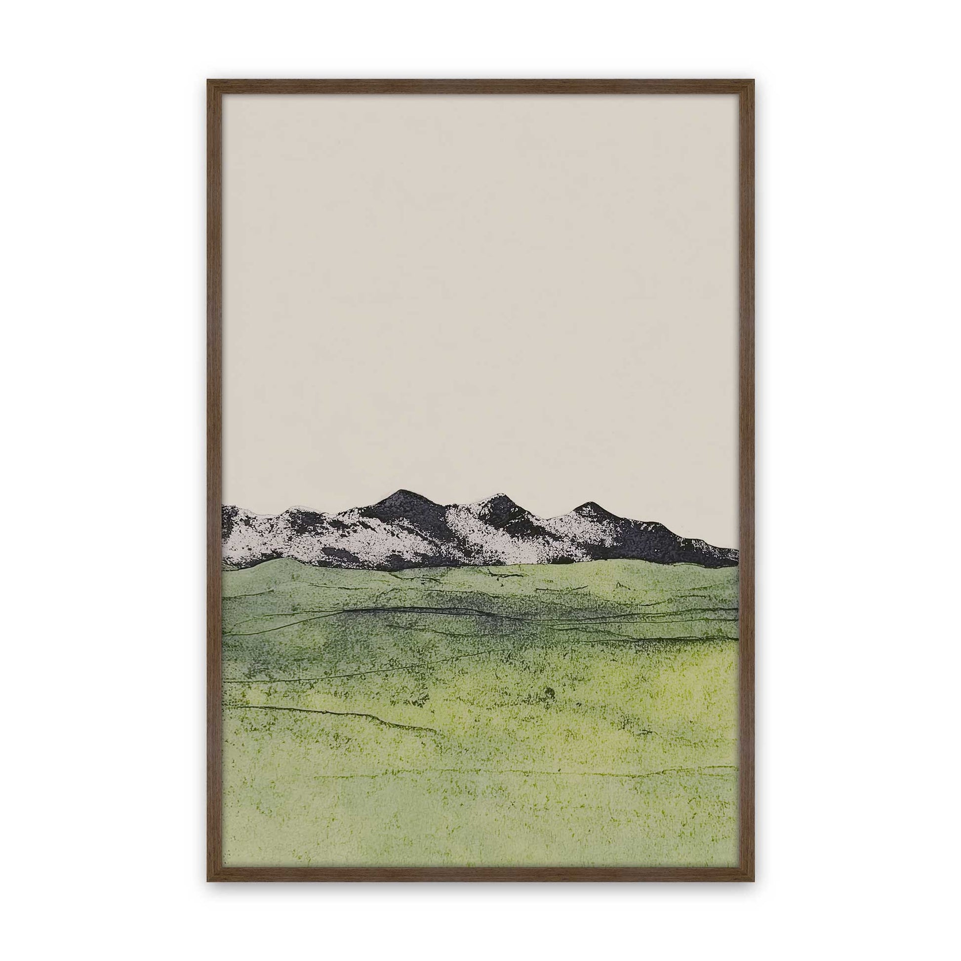[Color:Walnut], Picture of art in a Walnut frame