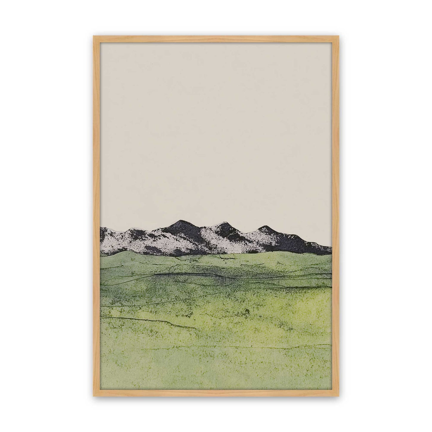 [Color:American Maple], Picture of art in a American Maple frame