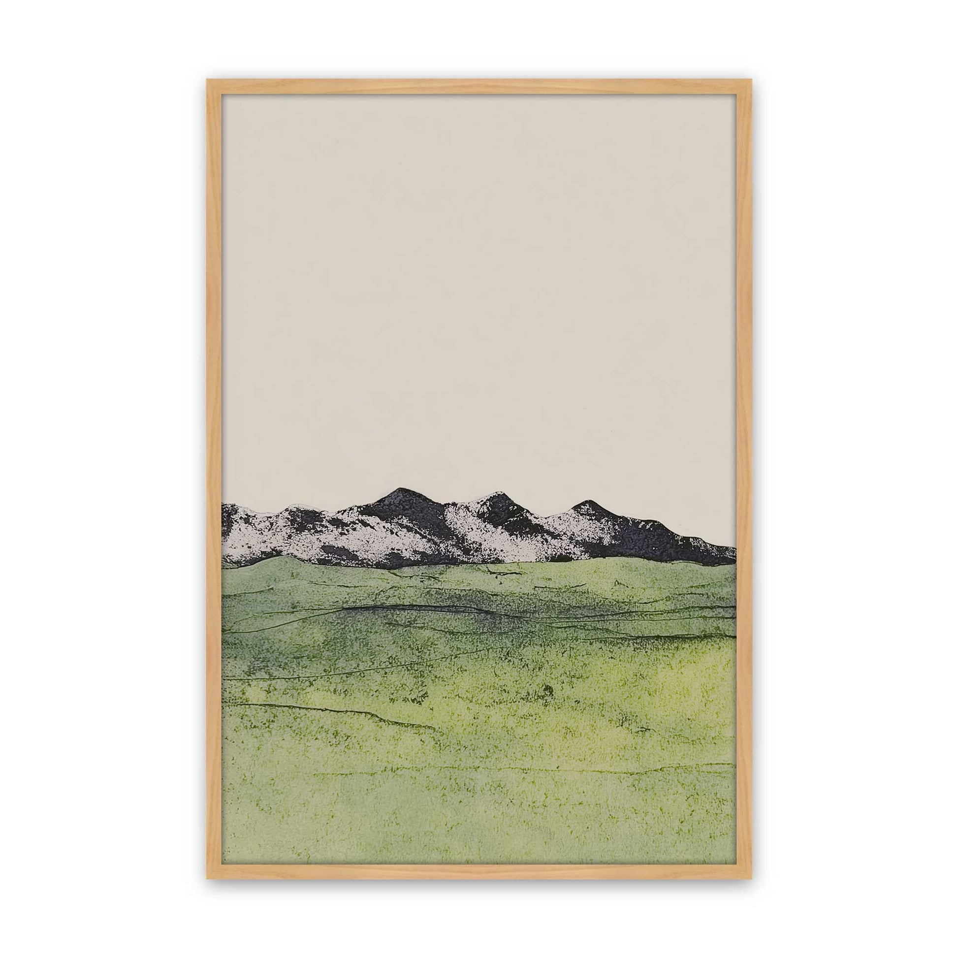 [Color:American Maple], Picture of art in a American Maple frame