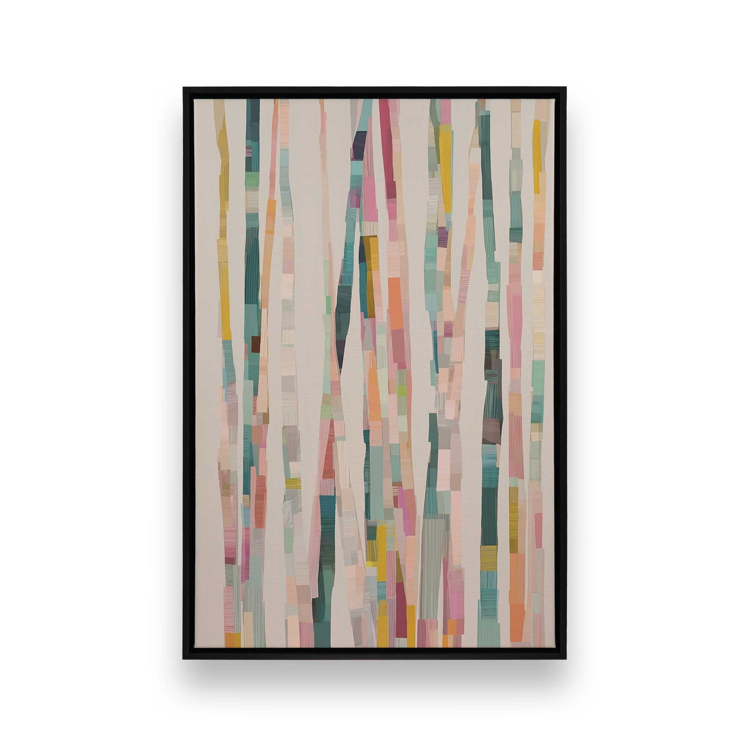 [Color:Satin Black], Picture of art in a Satin Black frame
