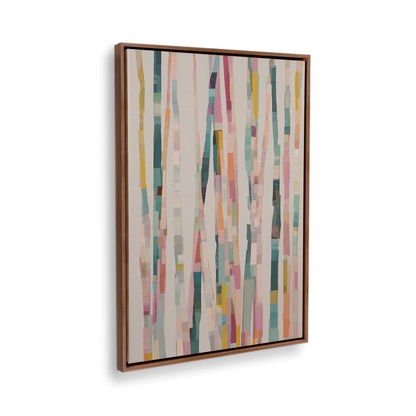 [Color:Walnut], Picture of the corner of the art