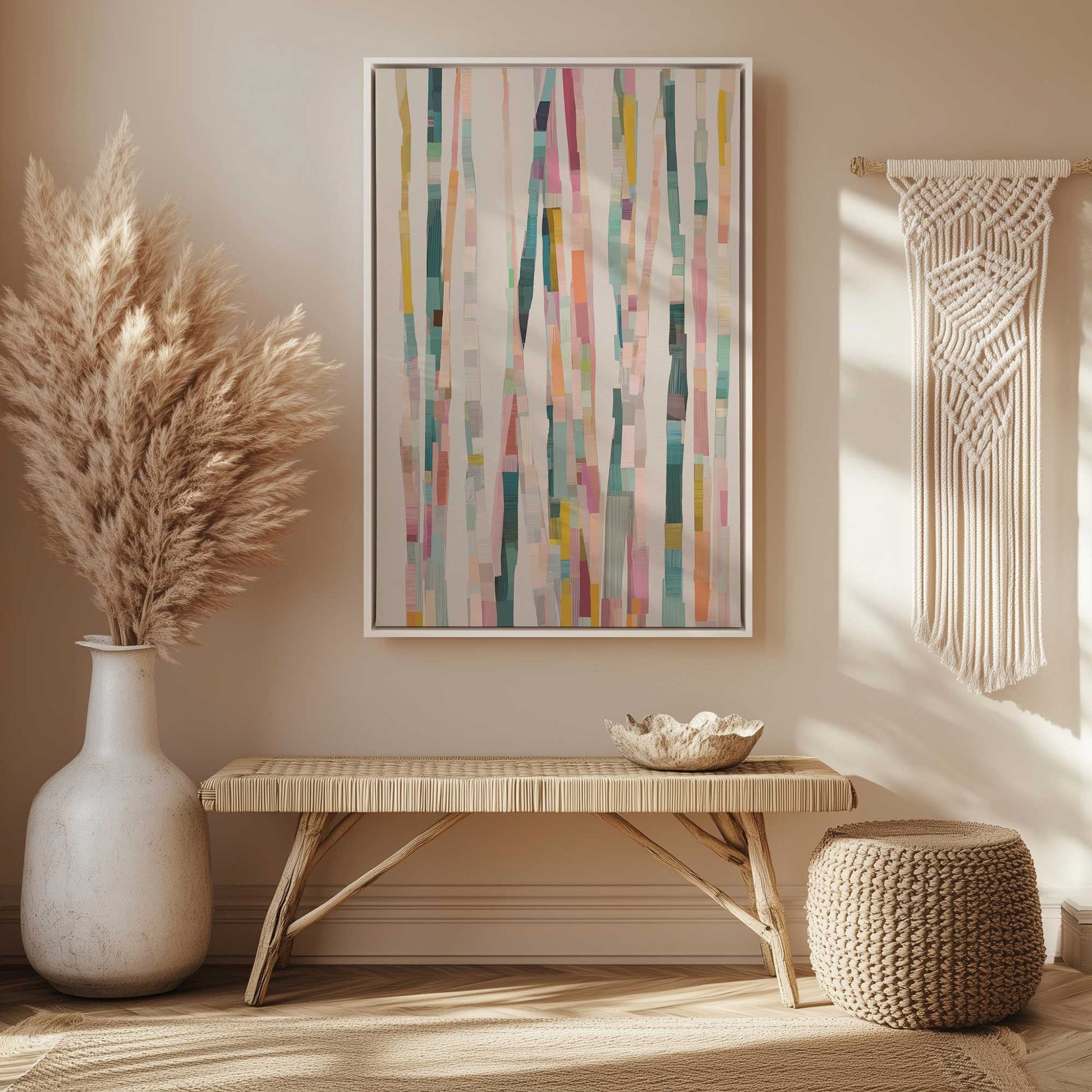 Picture of art in a room
