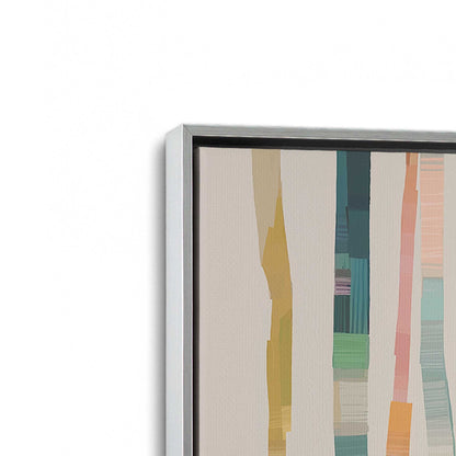 [Color:Polished Chrome], Picture of art in a Polished Chrome frame at an angle