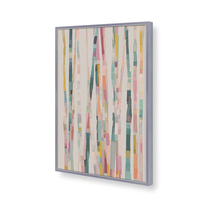 [Color:Polished Chrome], Picture of art in a Polished Chrome frame of the corner