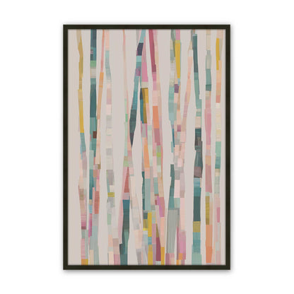 [Color:Satin Black], Picture of art in a Satin Black frame