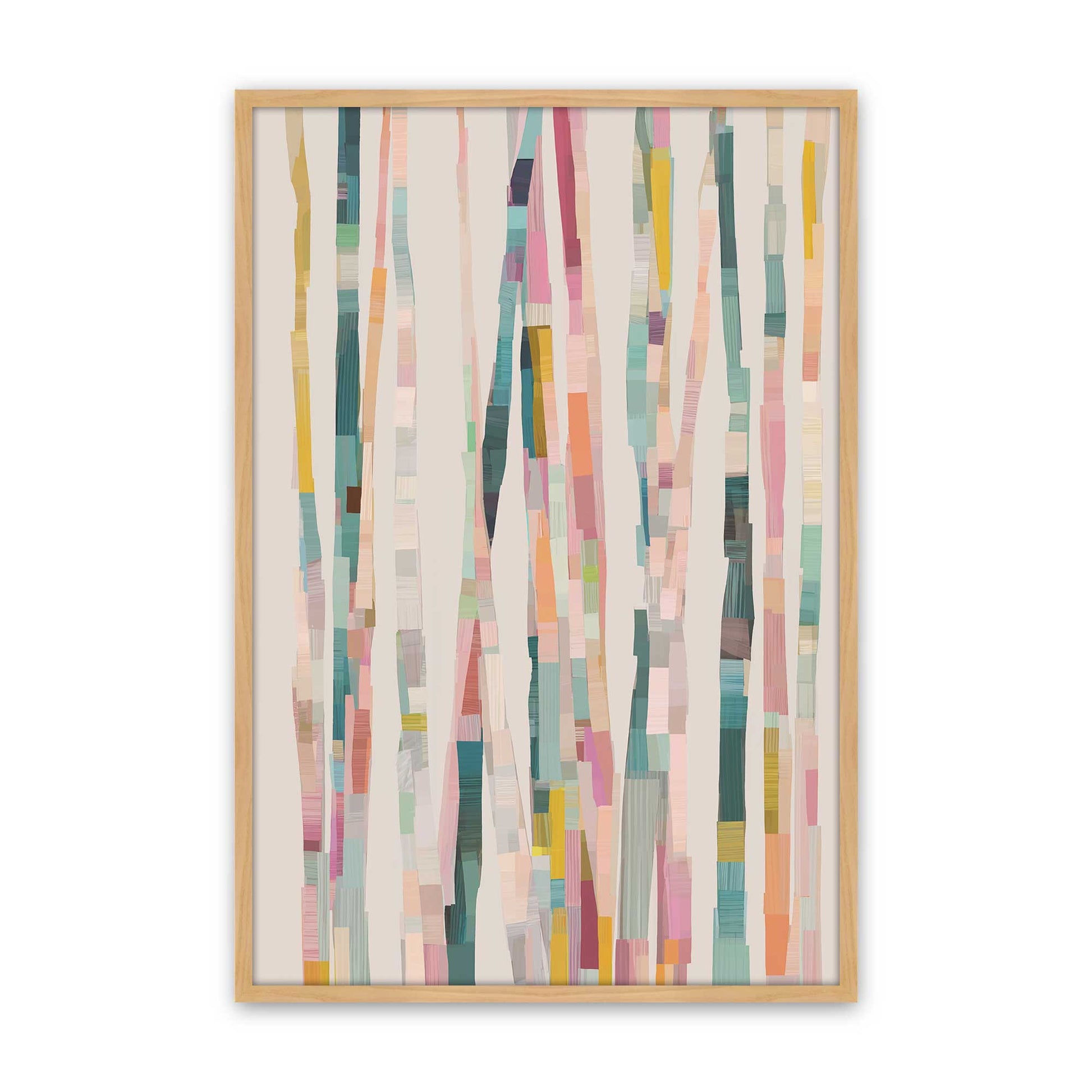 [Color:American Maple], Picture of art in a American Maple frame