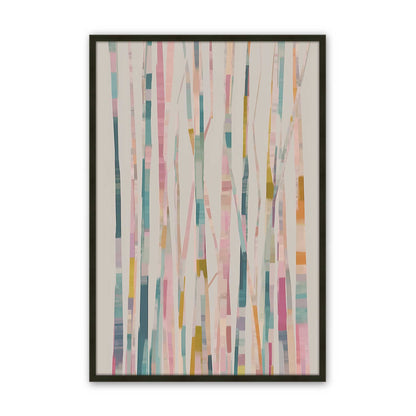 [Color:Satin Black], Picture of art in a Satin Black frame