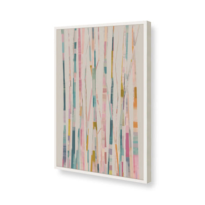 [Color:Opaque White], Picture of art in a Opaque White frame of the corner