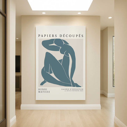 [Color:Stretched Canvas], Picture of art in a room