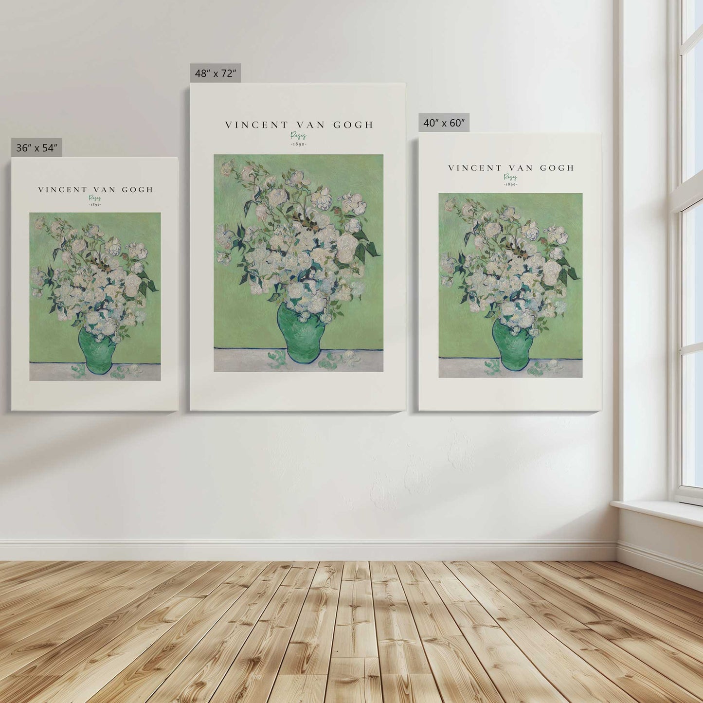[Color:Stretched Canvas], Image showing the size comparisons