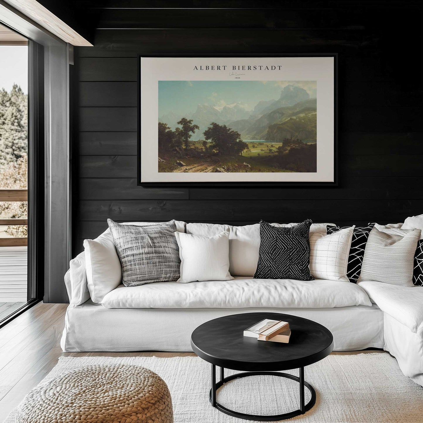 Picture of art in a room