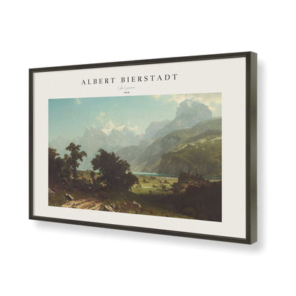 [Color:Satin Black], Picture of art in a Satin Black frame of the corner