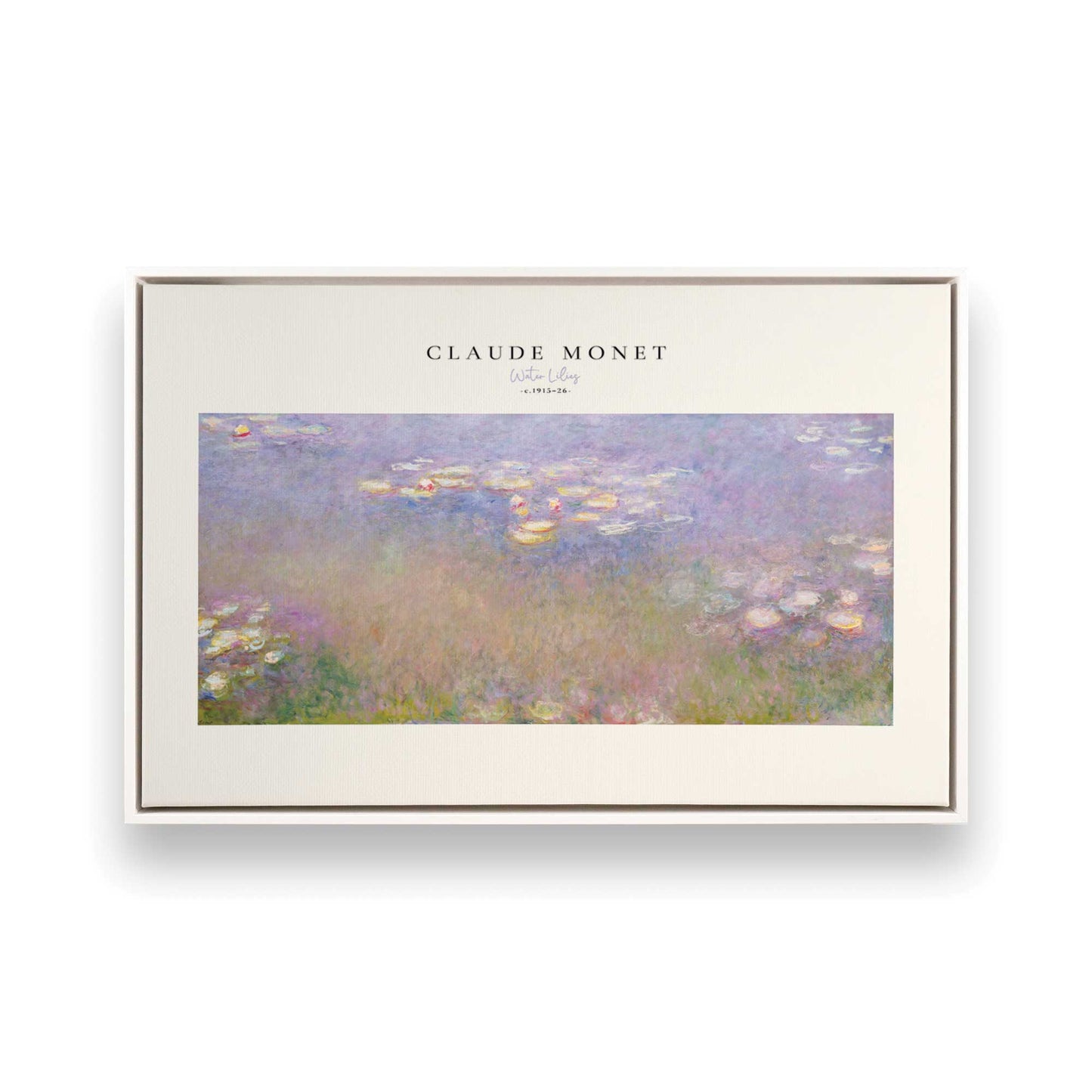 [Color:Opaque White], Picture of art in a White frame