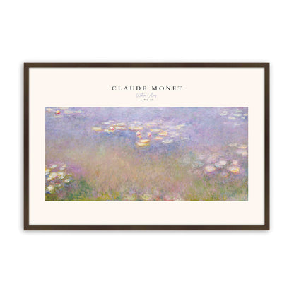 [Color:Brown], Picture of art in a Brown frame