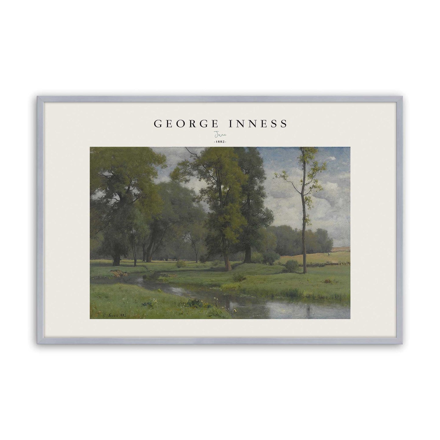 [Color:Polished Chrome], Picture of art in a Polished Chrome frame