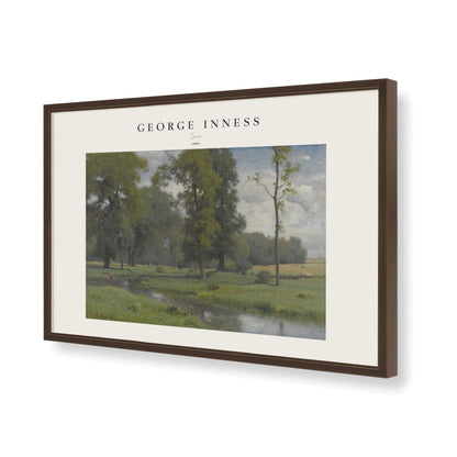 [Color:Belvinder Brown], Picture of art in a Belvinder Brown frame of the corner