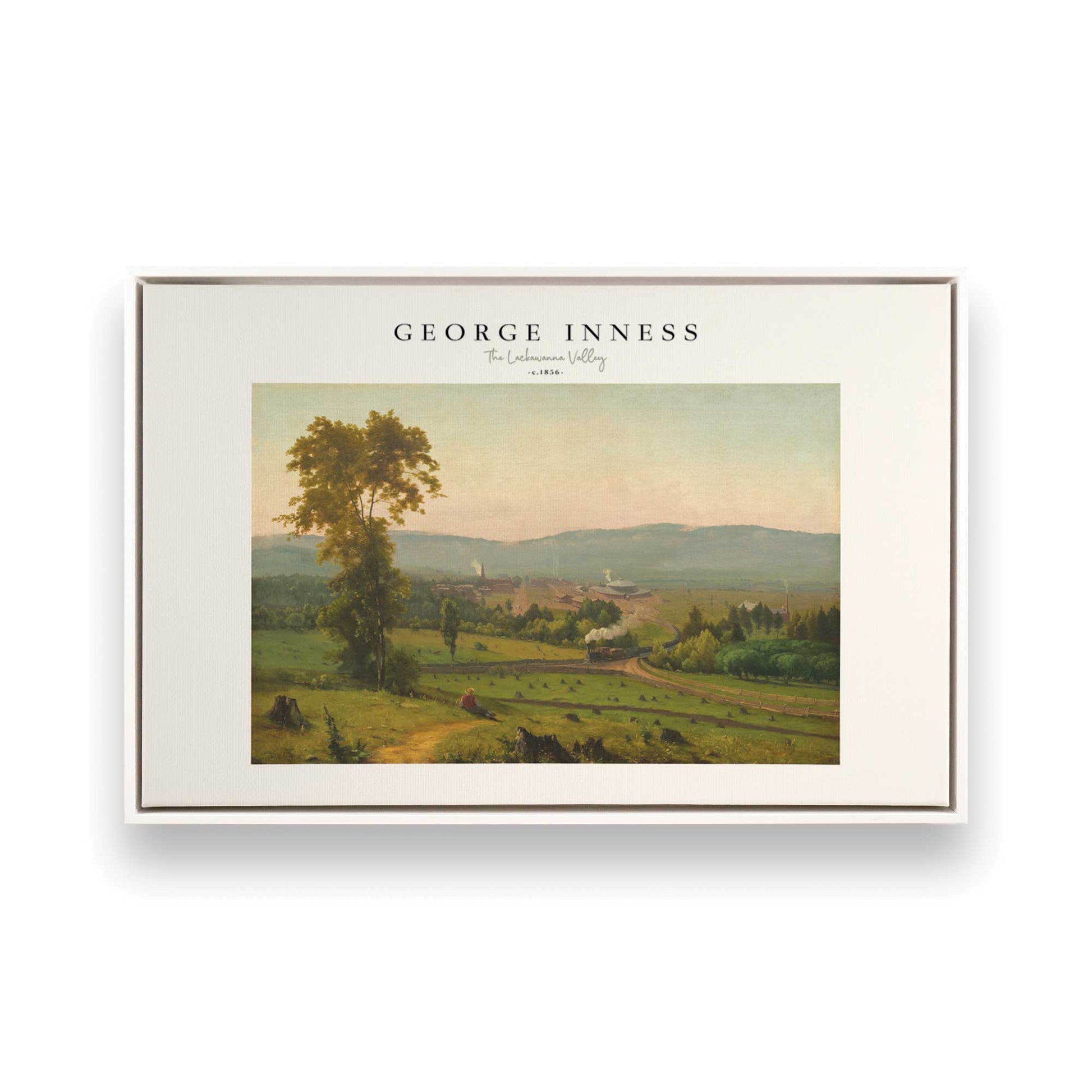 [Color:Opaque White], Picture of art in a White frame