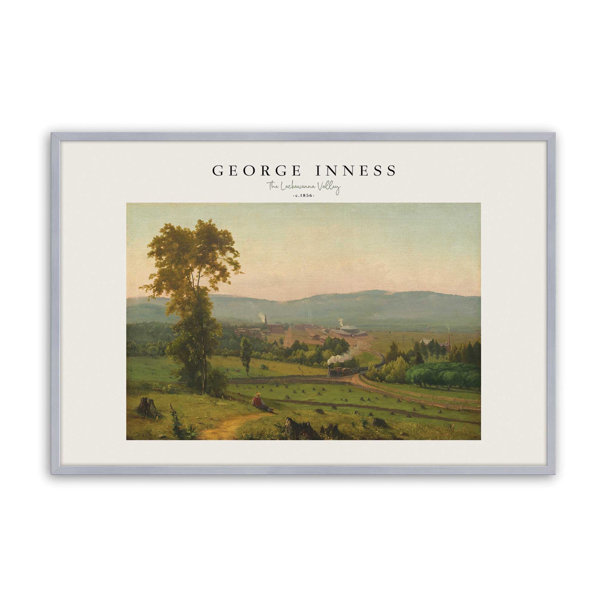 [Color:Polished Chrome], Picture of art in a Polished Chrome frame
