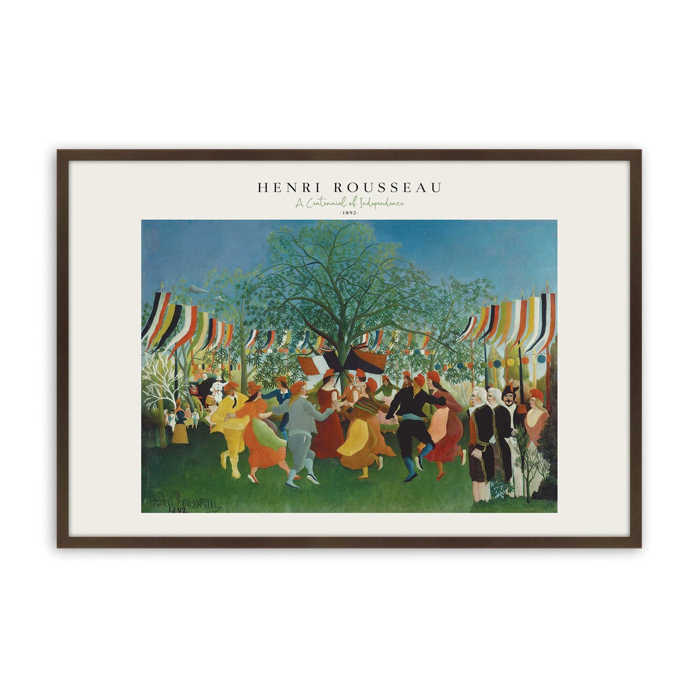 [Color:Belvinder Brown], Picture of art in a Belvinder Brown frame